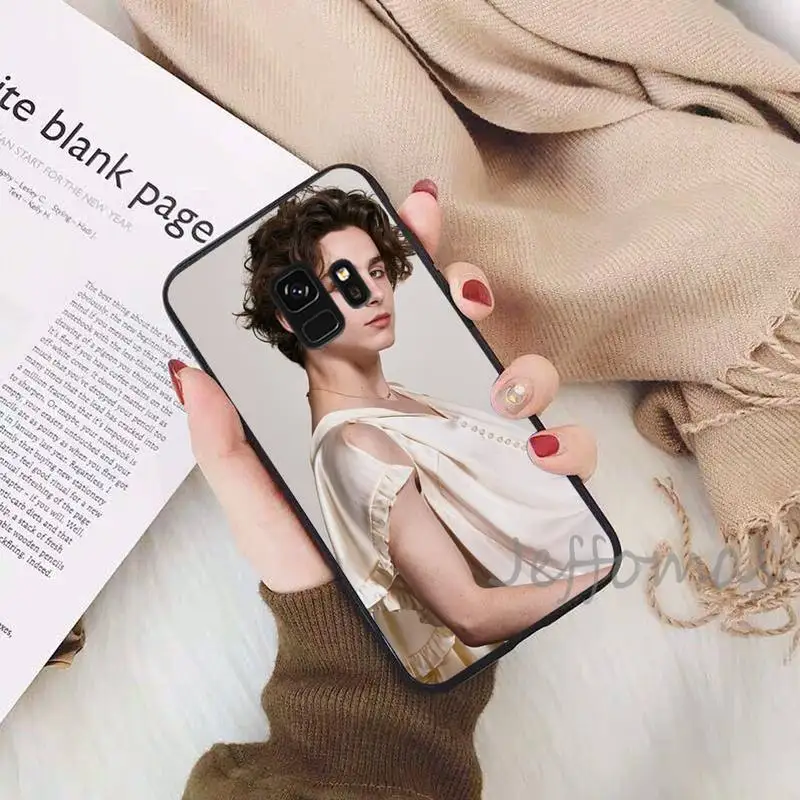 

Timothee Chalamet Phone Case For Samsung Galaxy S8 S9 S10 Plus S10E Note 3 4 5 6 7 8 9 10 Pro Lite cover
