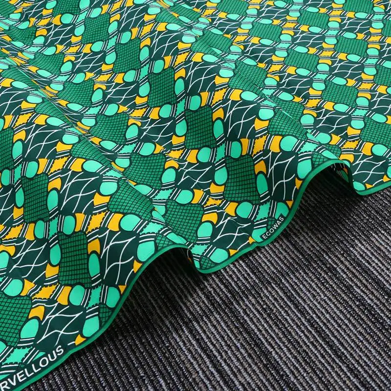 2019 Новый полностью Терилен терраццо Африканский батик печать ткань