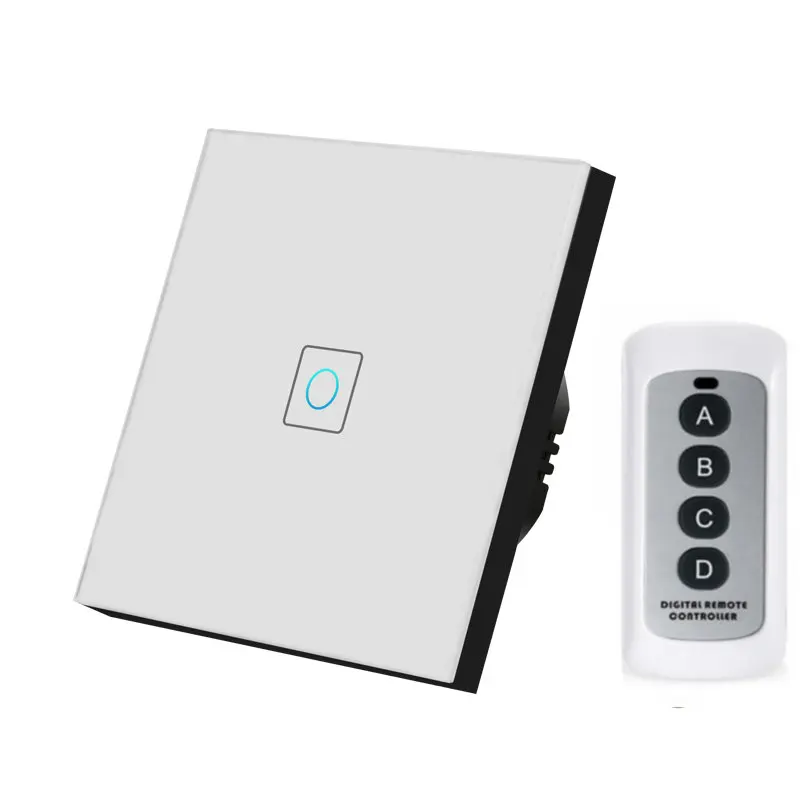 Стандарт ЕС беспроводной пульт дистанционного управления 220 В 1 банда умный