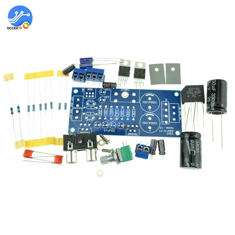 TDA2030A усилитель доска Аудио Мощность динамик усилитель DIY комплект для Arduino 18 Вт x 2 BTL Amplificador трансивер