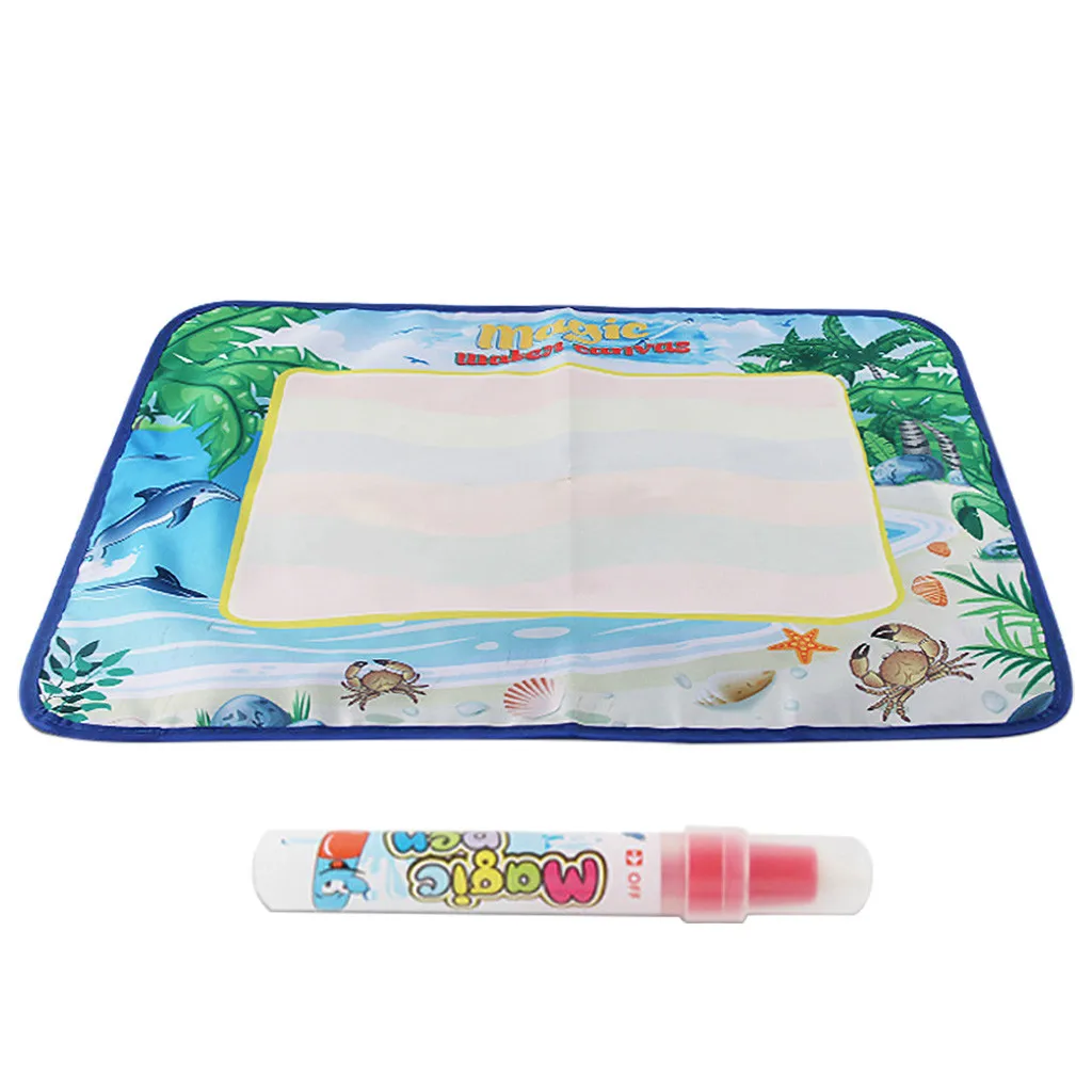 Детское обучение волшебный водяной рисунок коврик для письма доска игрушка