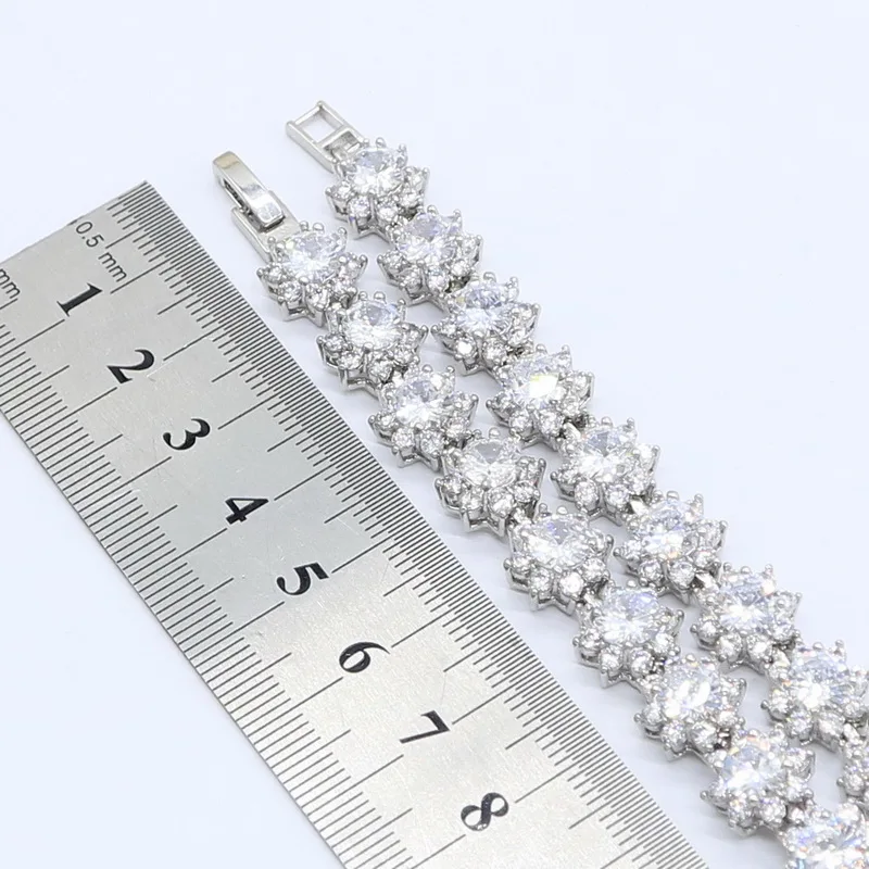 Ожерелье серебряного цвета ювелирные изделия для женщин белый зелёный