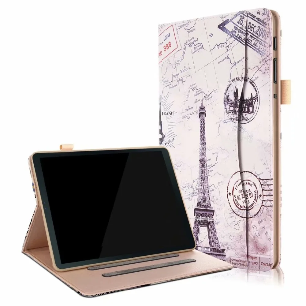 Чехол из искусственной кожи для samsung Galaxy Tab A 10,5 T590 T595 T597 SM-T590 SM-T595 Smart Cover для samsung Tab A 10,5 чехол