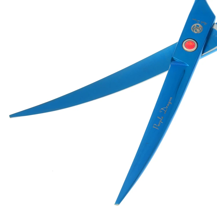 7 0 &quotвверх изогнутые ножницы для стрижки собак япония 440C профессиональные резки