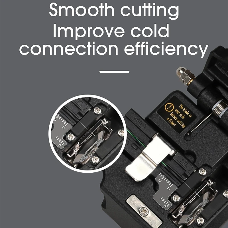 SKL-8A Optical Fiber Cutting Knife Cable Fiber Cleaver Hot Melt Cold Joint General High Precision Optical fFber Cutting Knife