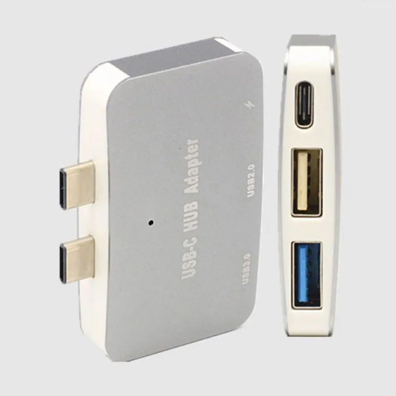 OTG адаптер Dual type C 3.0HUB PD зарядка многофункциональная док станция Высокоскоростная