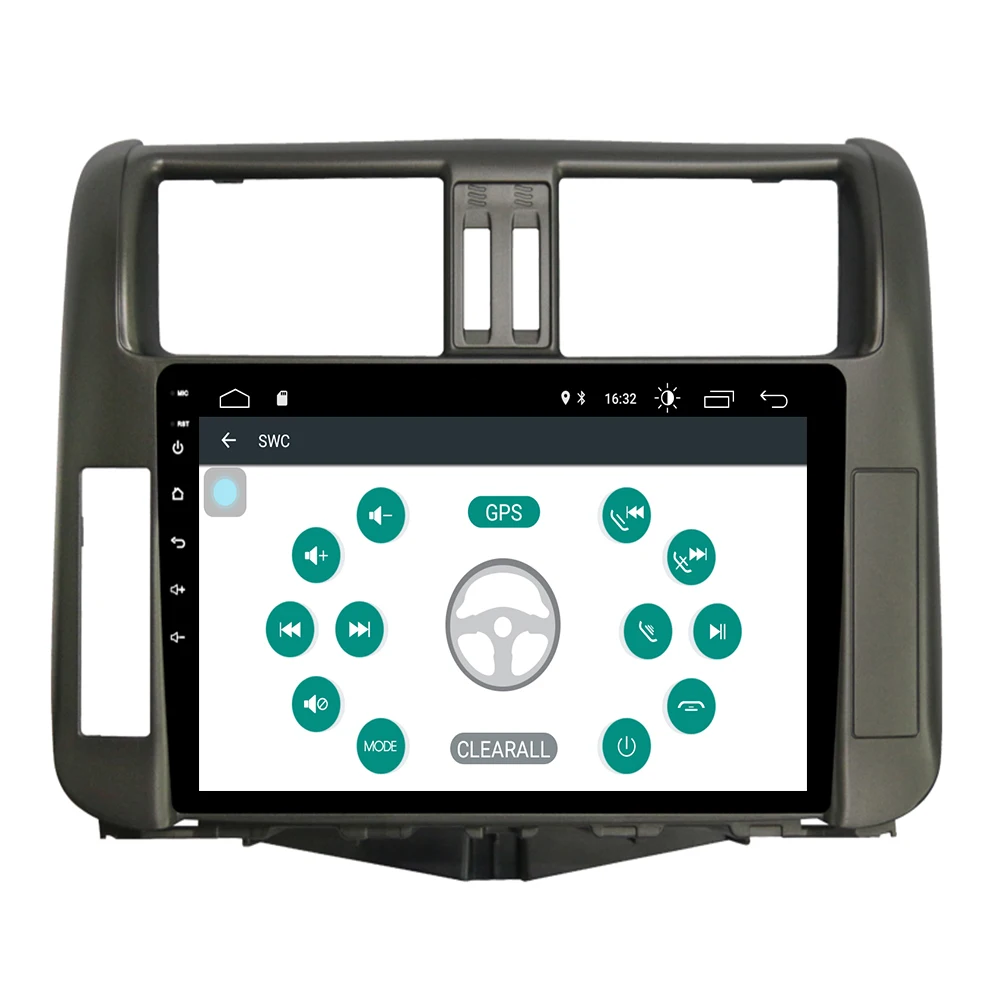 2.5D + IPS 2 din Android 10 автомобильный DVD радио мультимедиа для Toyota Prado 2011-2013 Авто Радио