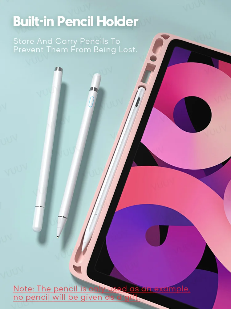 Чехол с клавиатурой для iPad Air 4 3 2 Pro 11 2020 2021 10 5 9 7 5th 6th 7th 8th поколения чехол