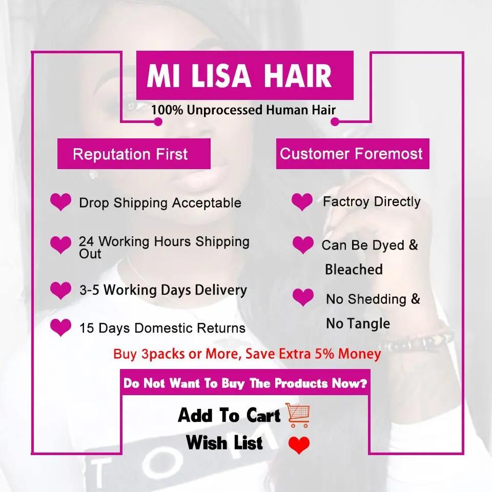 5x5 Закрытие с пучками человеческих волос закрытием малазийские прямые волосы 3 4