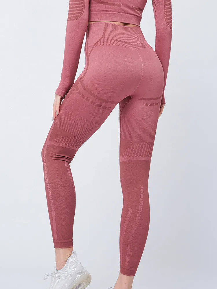 

Leggings Sport Women Fitness Yoga Pant High Waisted Seam Sport Gym Pants