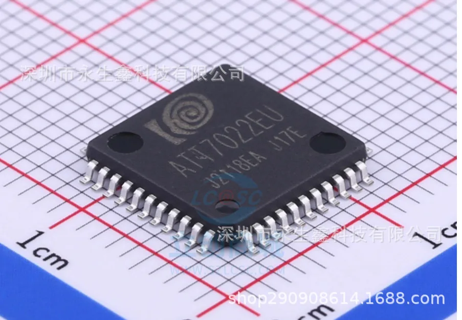 

Free shipping ATT7022EU ATT7022 QFP-44 10PCS