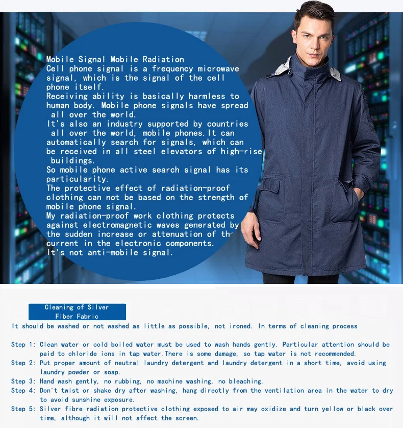 Пальто тканевое для лаборатории INSAHO пальто рабочее с защитой от