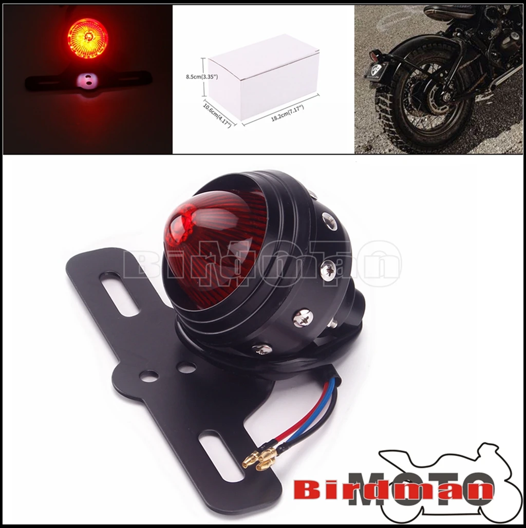 Светодиодный стоп сигнал для мотоцикла задний фонарь Harley Triumph Honda Suzuki Kawasaki Yamaha