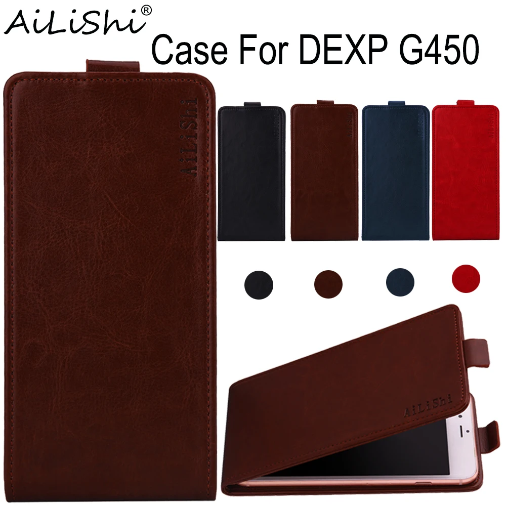 AiLiShi чехол для DEXP G450 роскошный Флип Высокое качество из искусственной кожи