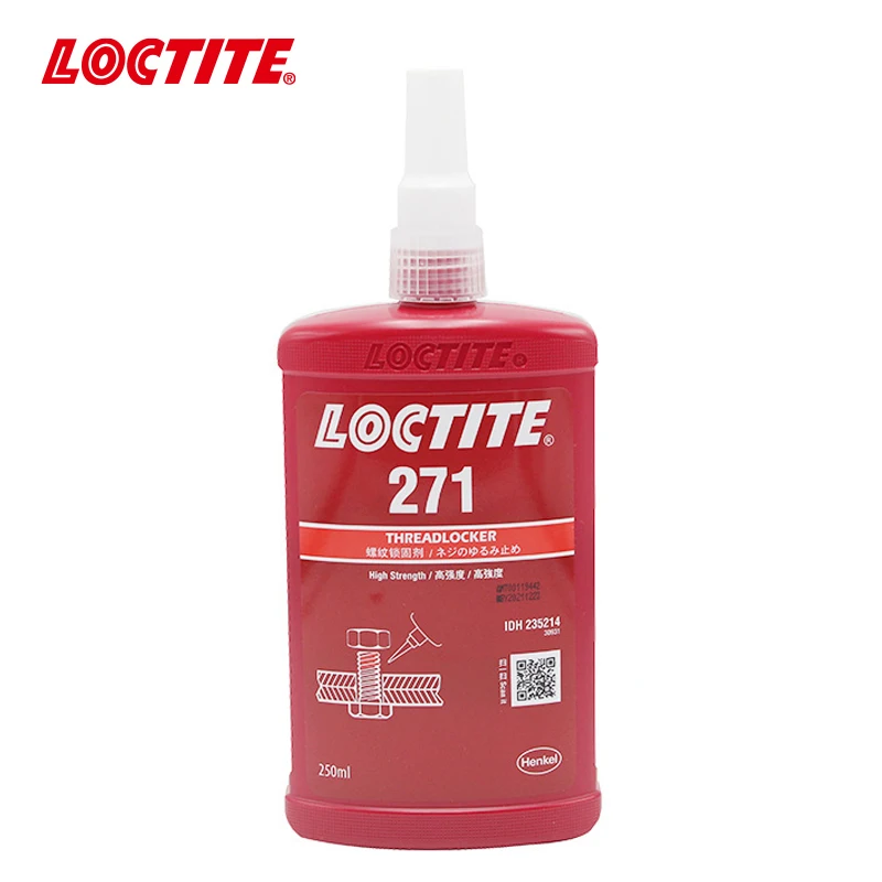 

Новый 250 мл фиксатор резьбы Loctite 271 клей для запечатывания резьбы винтовой крепежный клей высокопрочный клей