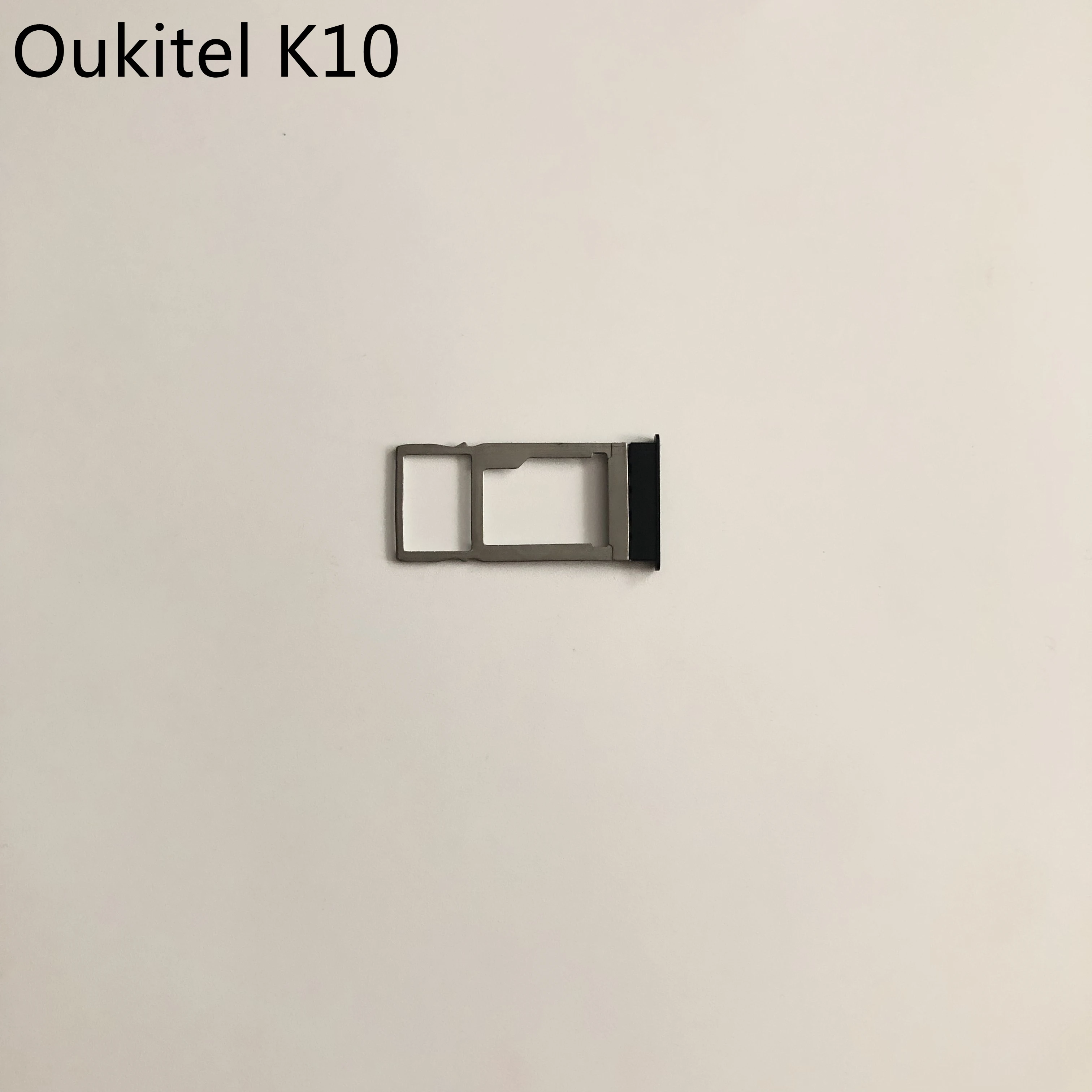 Подержанный держатель Sim карты лоток Слот для Oukitel K10 MTK6763 Восьмиядерный 6 0 дюймов