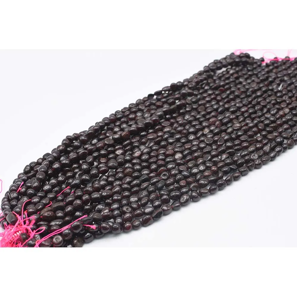 12x14mm AA Natural Smooth Garnet irregular Oval Stone Beads For DIY necklace bracelet jewelry make 15 