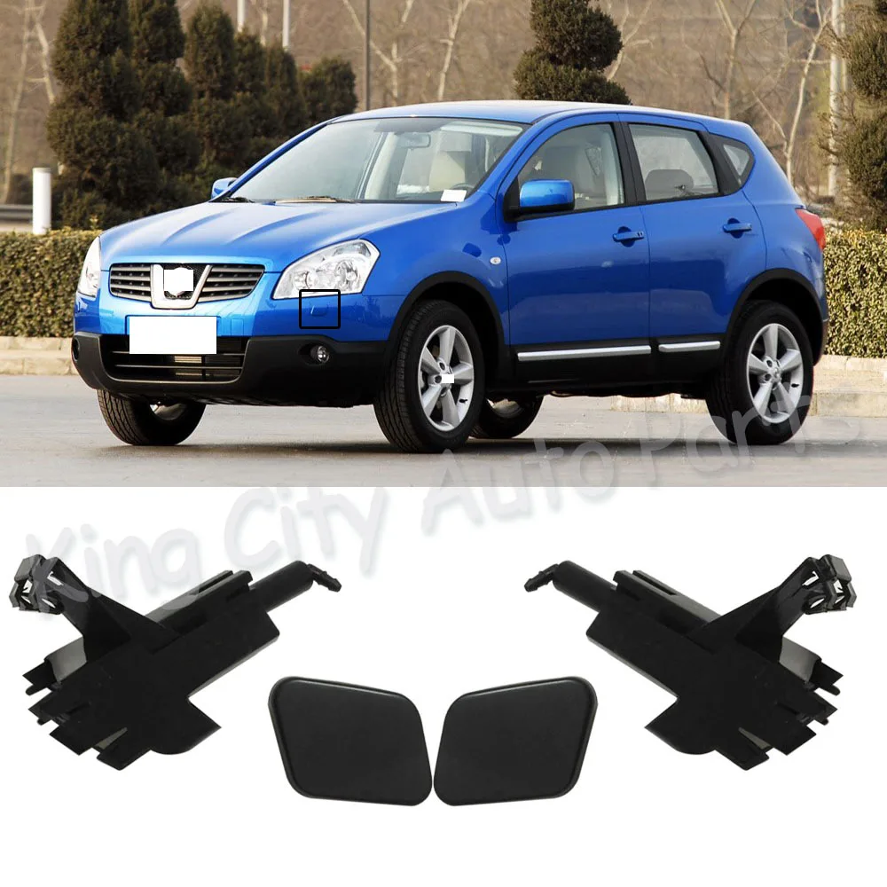 Форсунки QX для Nissan Qashqai J10 2007 2010 форсунки передних фар автомобиля с