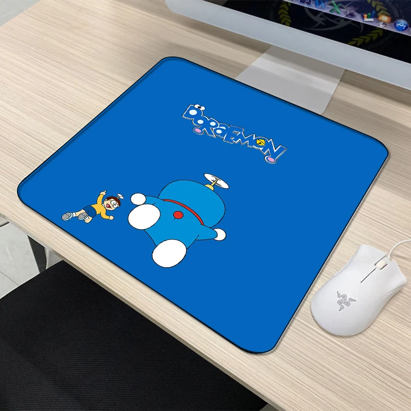 

Mause Pad Doraemon Mousepad Gamer Keyboard Gaming Accessories Carpet Anime Pad Kawaii PC Cute Varmilo Mat Computer Blue Desk Mat