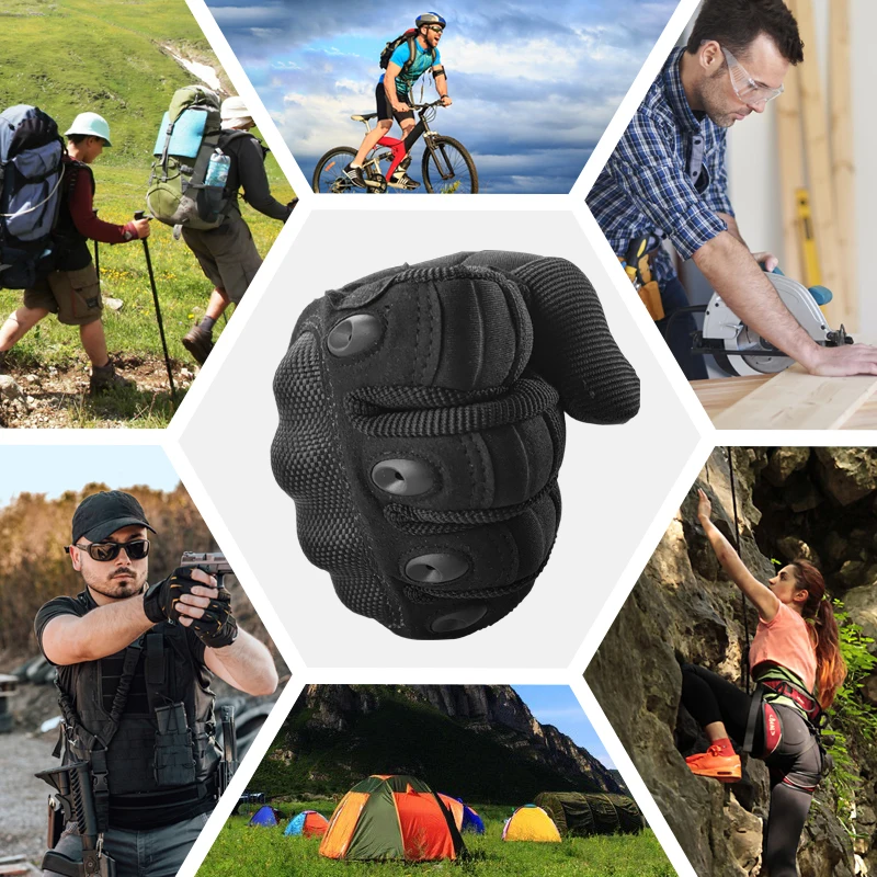 

Tactical Gloves Hunting Military Men Combat Knuckles Gloves Touch for Shooting Airsoft Painball Motorcyle Riding Outdoors Winter