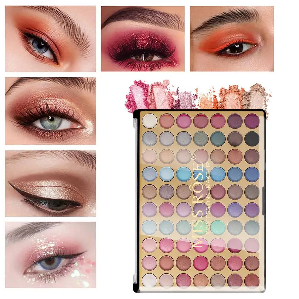 

Матовые тени для век Палитра блестящие тени для век водостойкие стойкие поддоны для макияжа мерцающие Модные женские красивые глаза подаро...