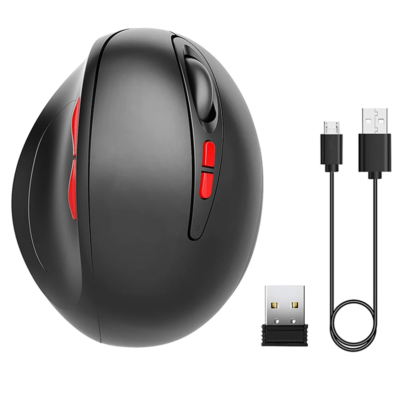

Rechargeable Wireless Mouse Ergonomic Design Optical Mice Laptop Game Player DU55