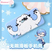 anime sk8 snow monster mobile phone case protective containment ornaments animation peripherals cosplay