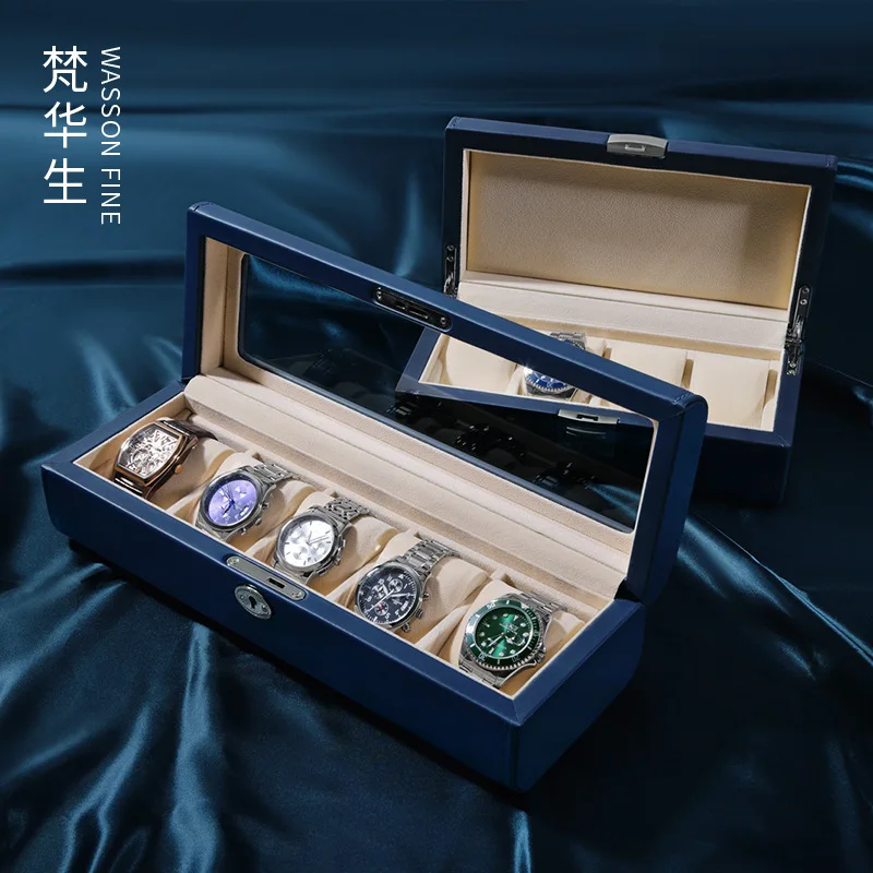 New multi-watch storage box watch mechanical watch watch collection box box dustproof watch with cover jewlery box