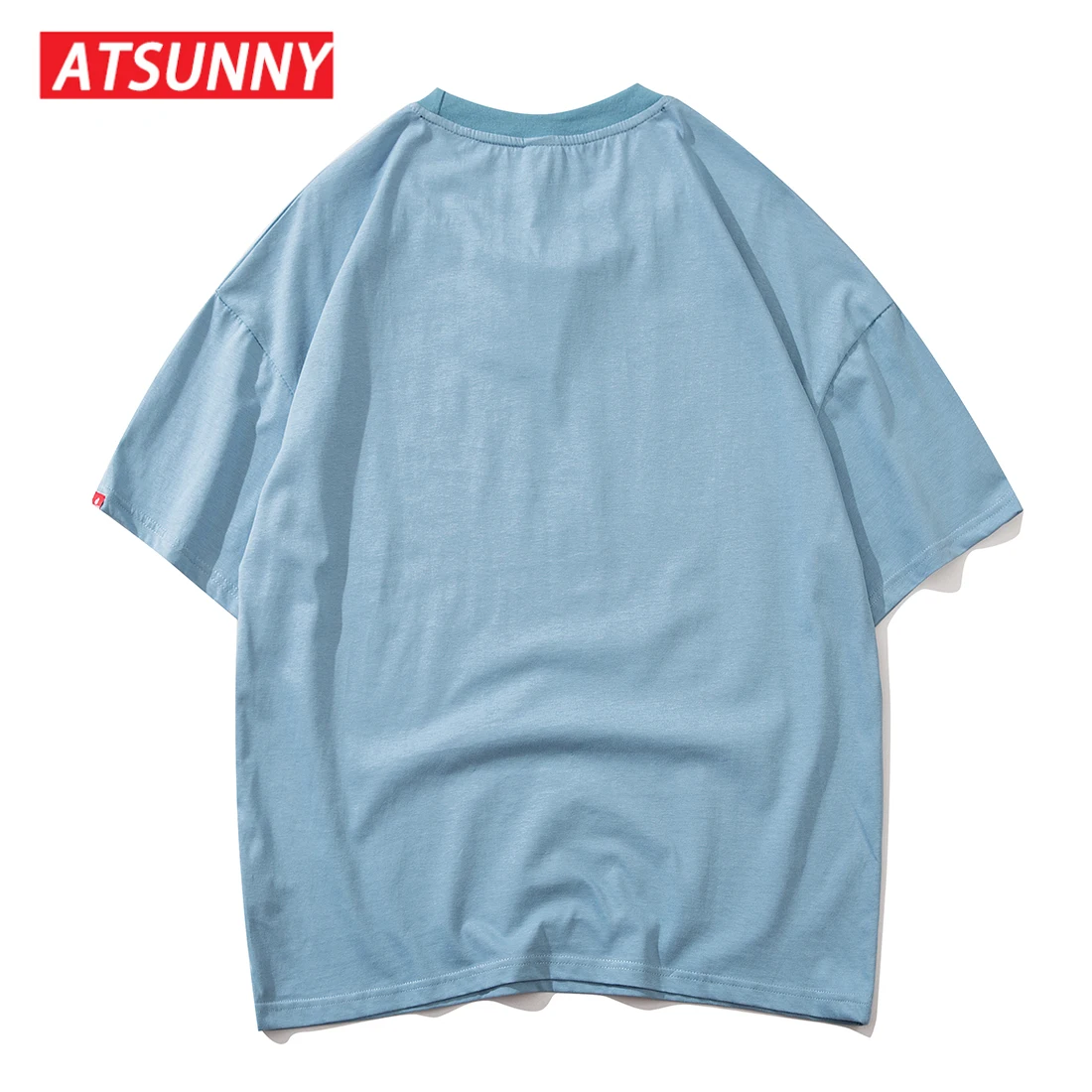 

ATSUNNY Hell Death Skeleton Printing T-Shirt Men Spring And Summer T-Shirt Oversize HipHop Streetwear Cotton Fashion Tee Tops