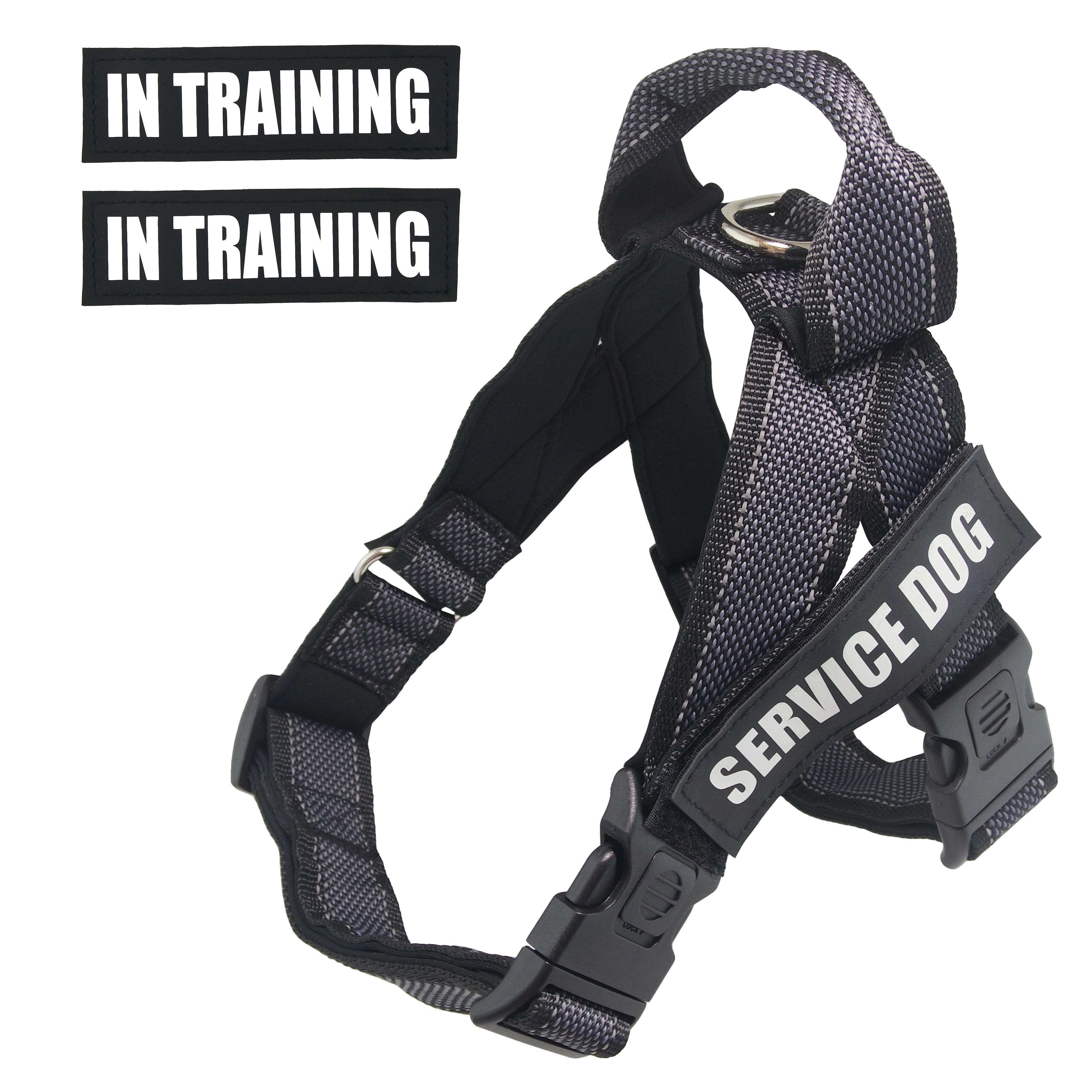 PET K9 Услуги собака жилет проводов с ручкой легкий полностью Регулируемый для