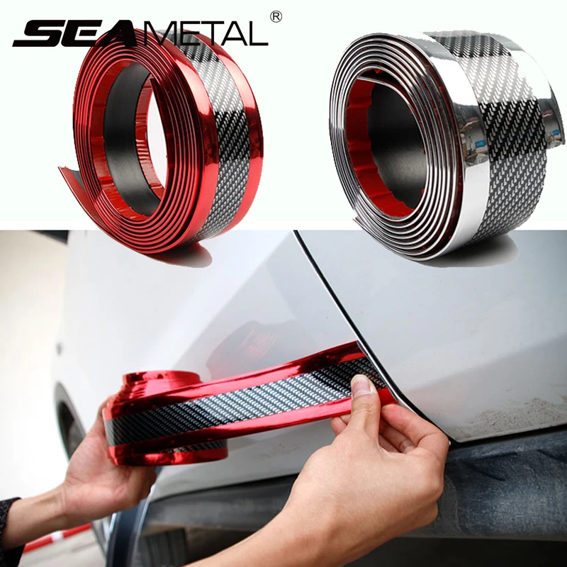 Автомобильная наклейка из углеродного волокна с защитой от царапин