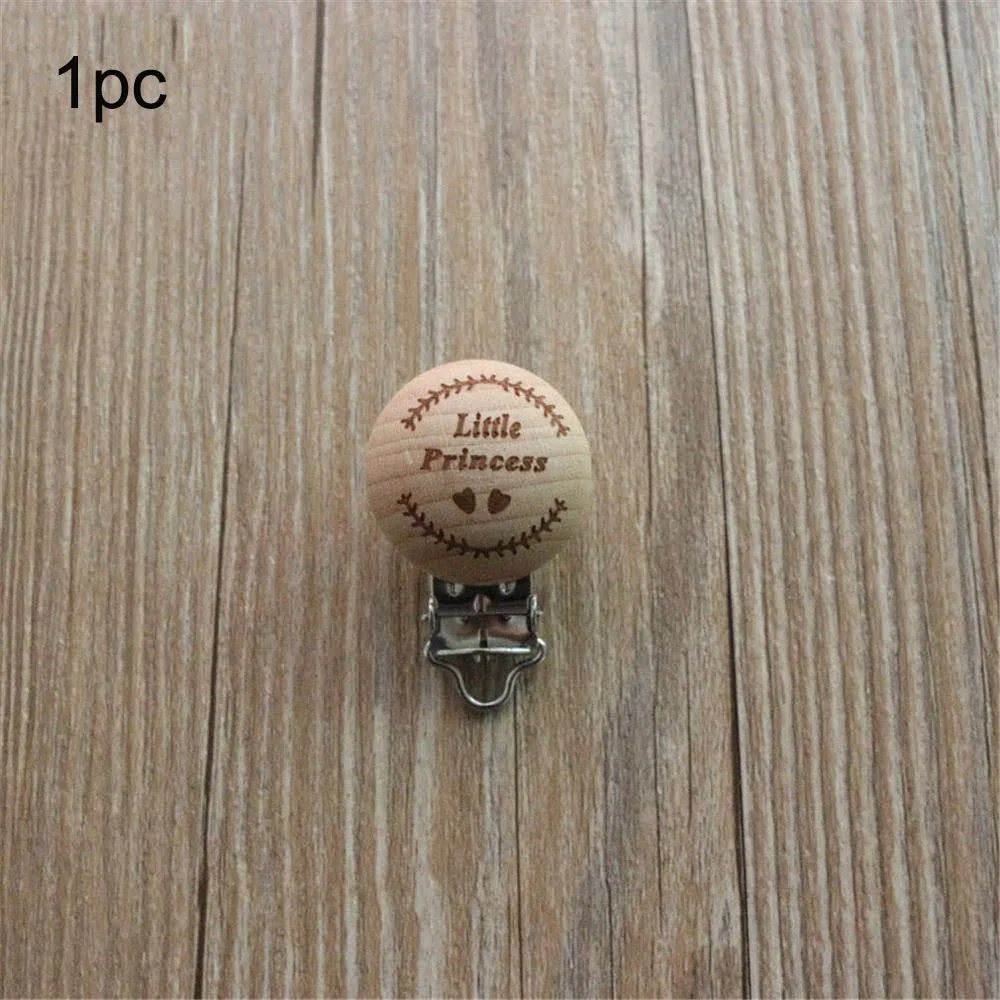 little princess 1pc 5 шт./лот, Детская соска, зажим, держатель, соска, однотонный цвет, Детские зажимы для пустышки, для детей, застежки, держатели, аксессуары - Цвет: little princess 1pc