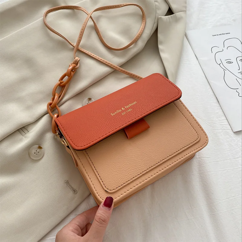 

2020 new fashion four seasons small bag foreign style women's bag fashion versatile messenger bag foreign style with texture sho