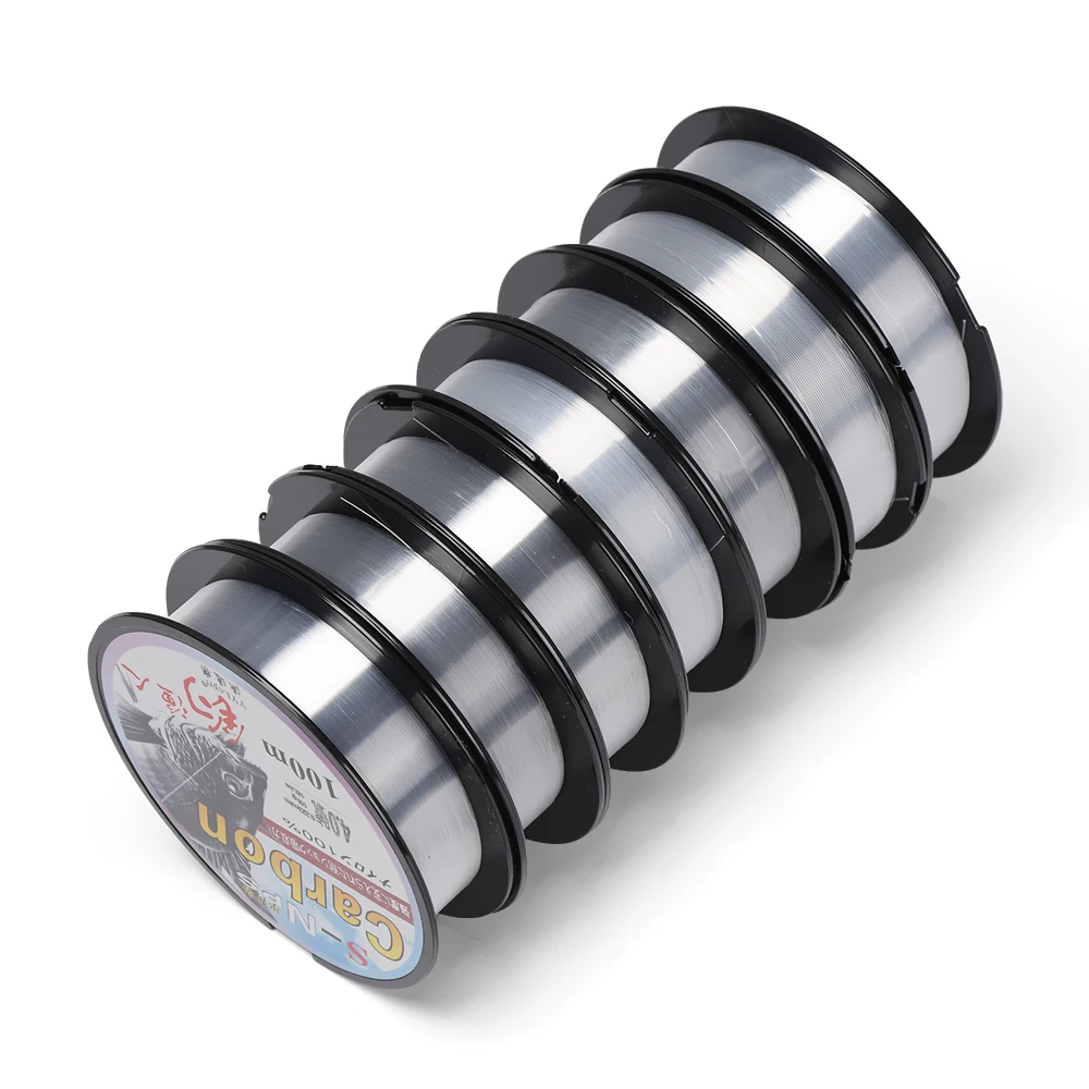 100M Nylon Fishing Line Monofilament Japanese Material for Saltwater Carp Fluorocarbon Fly Fish Accessories 2020 | Спорт и