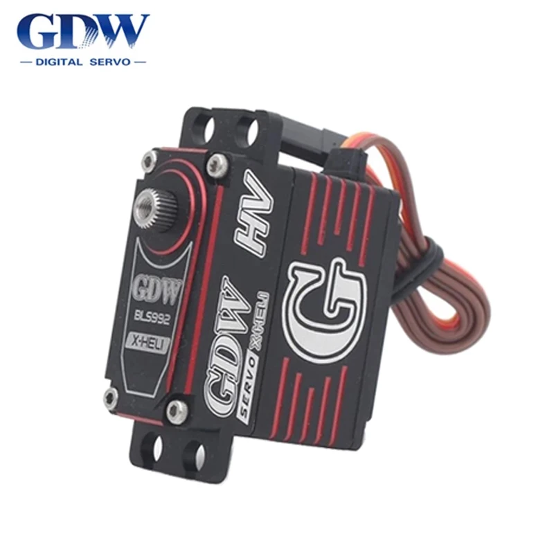 Servo digital GDW para helic&oacute;ptero y avi&oacute;n con control a distancia, dispositivo de metal, tama&ntilde;o est&aacute;ndar, remoto, modelo BLS992HV, BLS995HV, para carreras-1