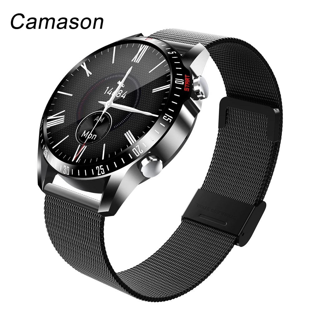 

Camason Smart Watch Bluetooth call Fitness Tracker Sports Watch Heart Rate Monitor Blood Pressure Smart Bracelet for Android IOS