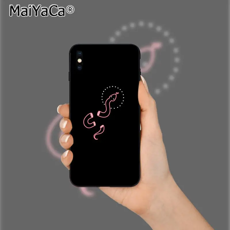Мягкий ТПУ чехол MaiYaCa для Apple iPhone 8 7 6 6S Plus X XS MAX 5 5S SE XR 11 11pro max|Чехлы-накладки| |