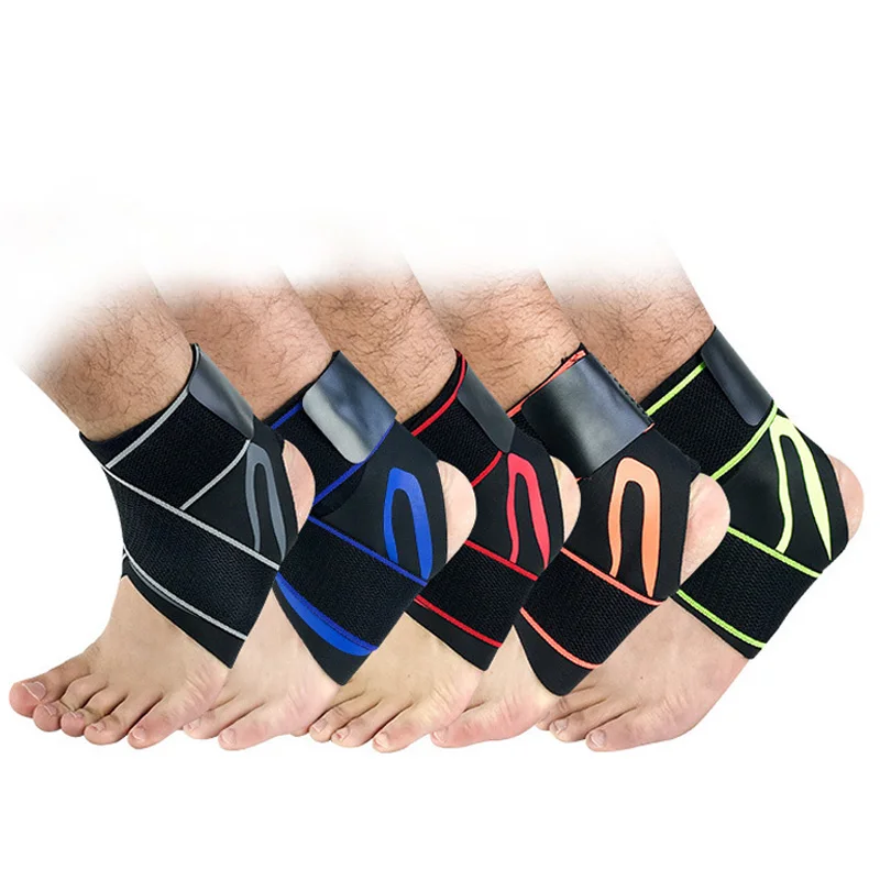 1 шт. компрессионная спортивная защита для голеностопа против растяжения