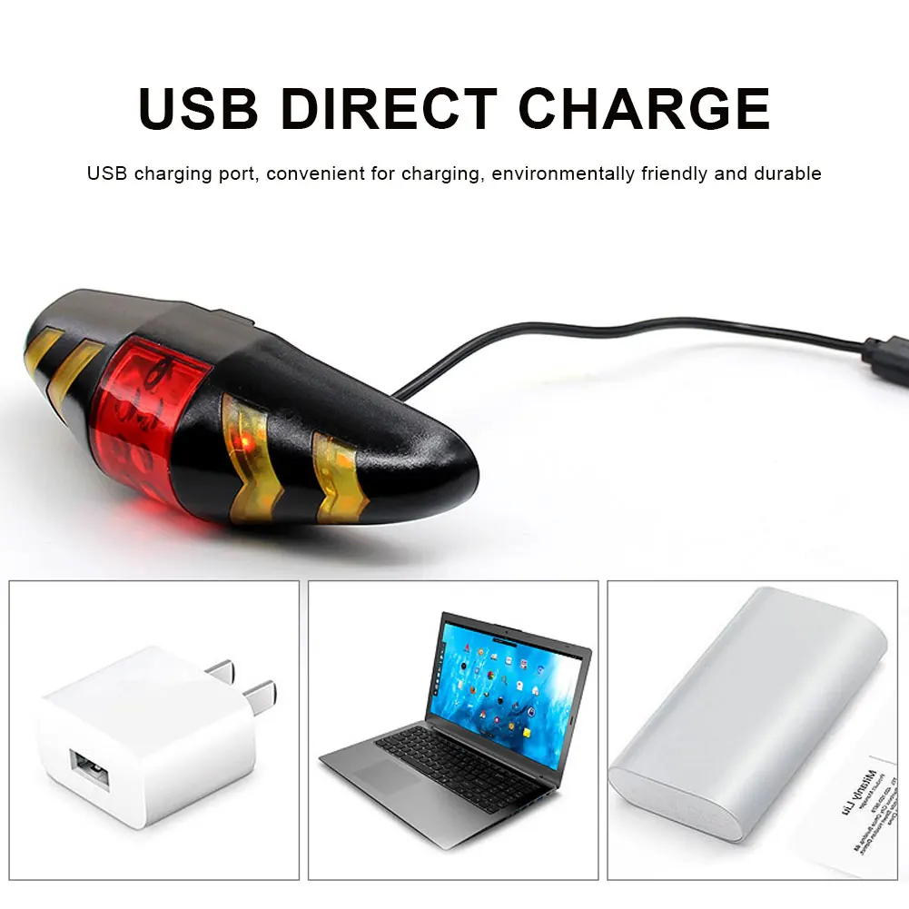 

Bike Tail Light with Turn Signals-Wireless Remote Control Waterproof Bicycle Taillight Safety Warning Cycling Light