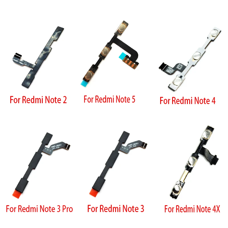 20 шт./лот кнопка регулировки громкости включения выключения гибкий кабель для