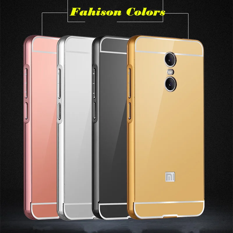 Роскошный чехол для Xiaomi Redmi 8A 6 Pro 6A 5 Plus Note 8 7 4 4X 5A Prime Mi 9 с алюминиевой рамкой