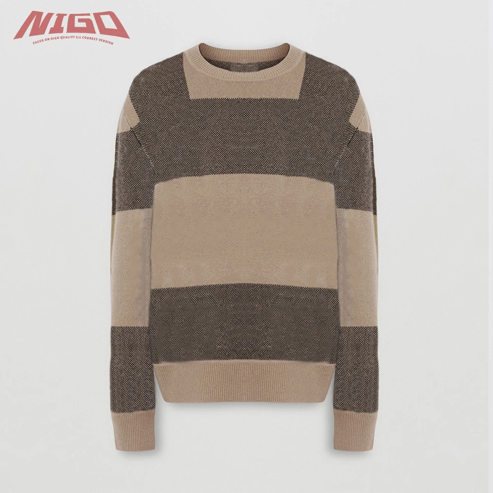 

Кашемировый свитер NIGO 21ss B с круглым вырезом # nigo3858
