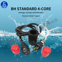 underwater connectors standard new 4 core 10a anti sealing plug in signal transmission cable waterproof connector