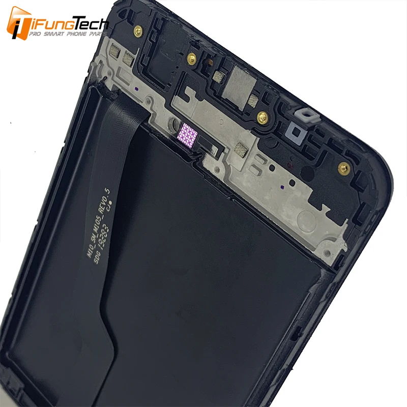 ЖК дисплей с дигитайзером для Samsung galaxy A10 сенсорный экран рамкой и A105/DS A105F A105FD