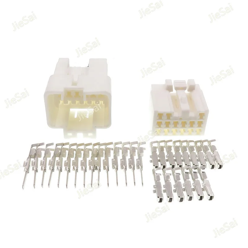 

15 Pin MG641071 Female Male Automotive Connector With Terminals For Car Auto Wiring Harness