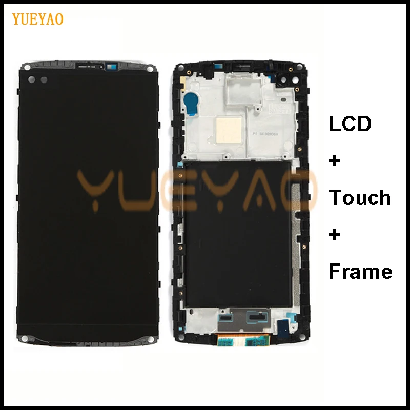 ЖК дисплей для LG V10 H960 H968 H900 VS990 сенсорный экран дигитайзер сборка с рамкой Pantalla