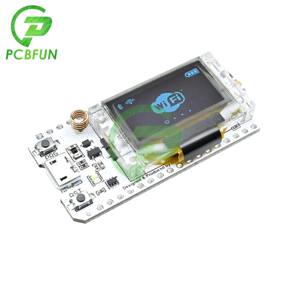 Макетная плата LoRa ESP32 3 В 7 в SX1278 0 96 OLED Wi Fi Bluetooth Knot 430 470 МГц 802 11 b/g приемопередатчик