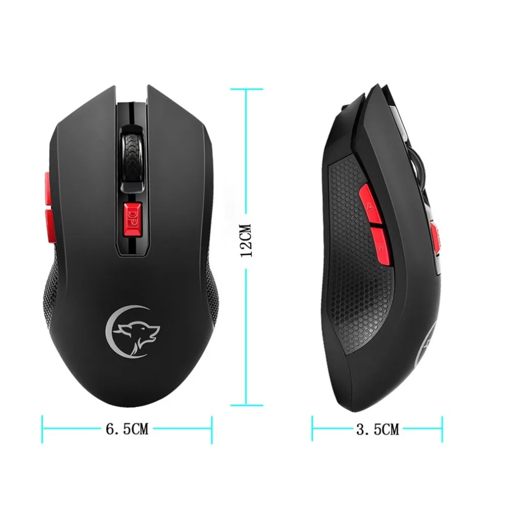 G817 2,4 ГГц Беспроводная мышь геймерская новая игровая беспроводная мышь с USB Приемником Mause для ПК игровых ноутбуков