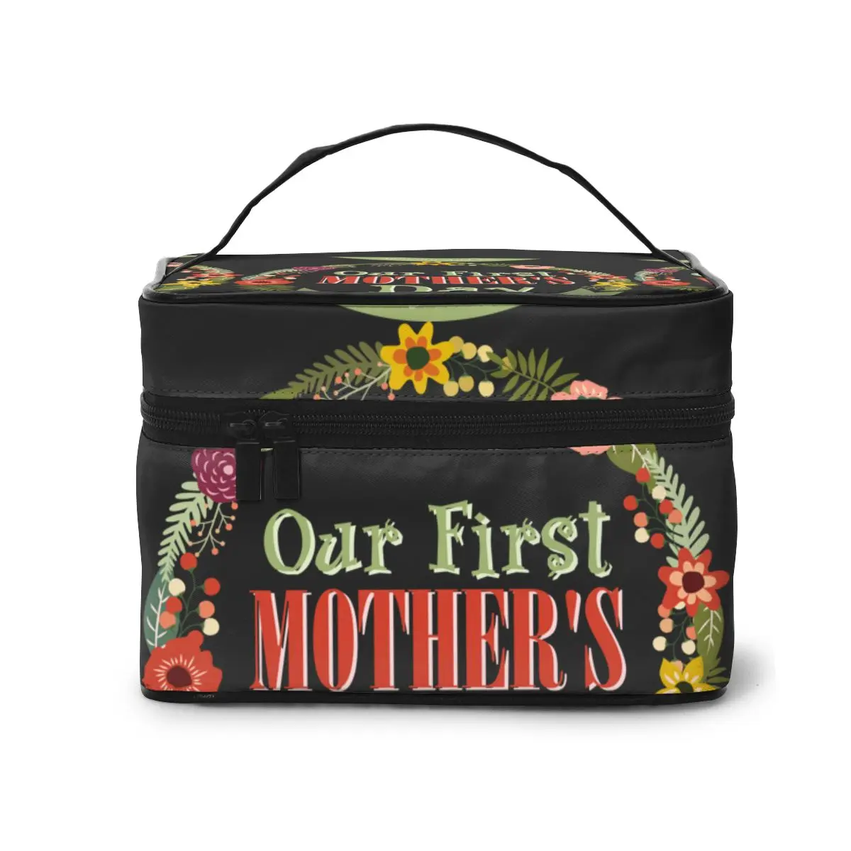 

Multifunction travel Cosmetic Bag Neceser Women Our First Mother's Day Mommy And Me Makeup Bags Make up Cases