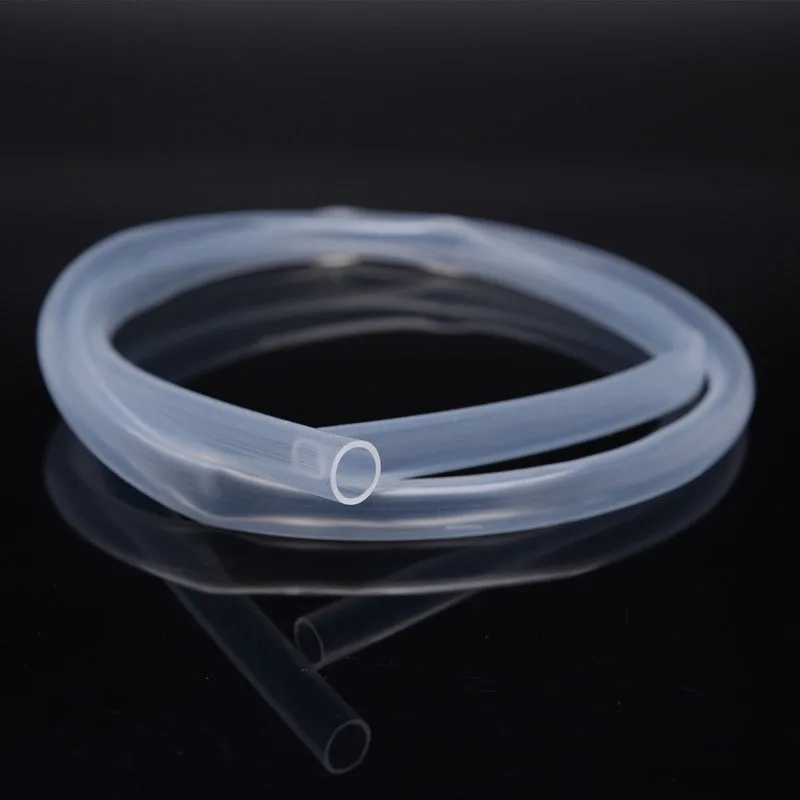 High Quality 1M/5M Food Grade Clear Translucent Silicone Tube Beer Pipe Milk Hose Soft Safe Rubber Flexible Creative | Обустройство